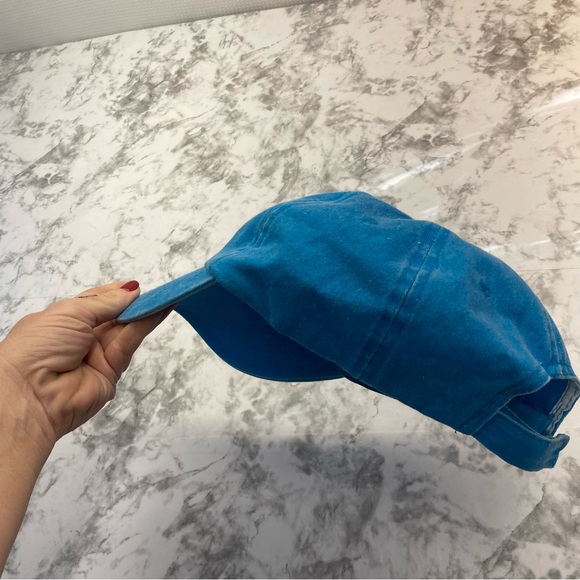 Florida Gulf Coast Beach Vacation Hat Two tone Blue Lightweight one Size - Picture 8 of 12